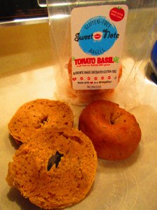 Sweet Note Bakery Gluten Free Tomato Basil Bagels