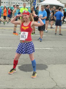 Time to live up to my nickname of "Wonder Woman" and get this body fit and strong!  This was only a test...