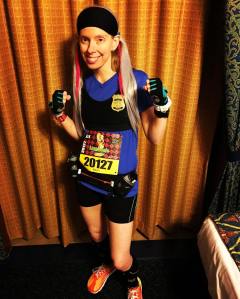 Officer Judy Hopps - Costume #1 for the Disney Wine & Dine Race Challenge